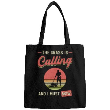 Discover Lawn Mower The Grass Is Calling Garden Lawn Mowing Bags