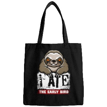 Discover Mad grumpy sloth, the morning grouch Bags
