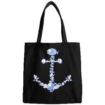 Discover anchor fishes fish sea Kulifish sunset Bags