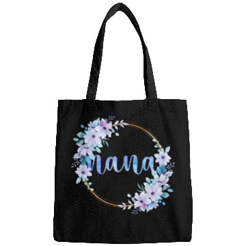Discover Nana Flowers Cute Gardening Grandma Bags