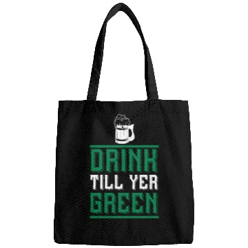 Discover Drink Till Yer Green Bags