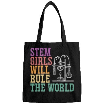 Discover STEM Girls Will Rule The World Engineering Science Bags