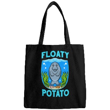 Discover Manatees Sea Cow Floaty Potato Manatee Bags