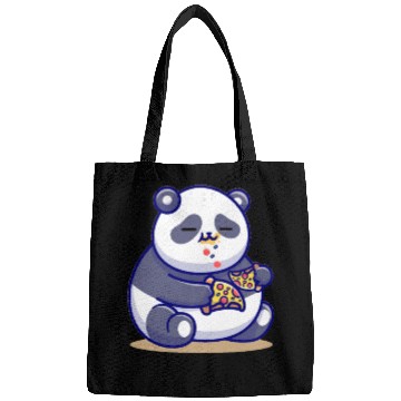 Discover Panda eating a Pizza Bags