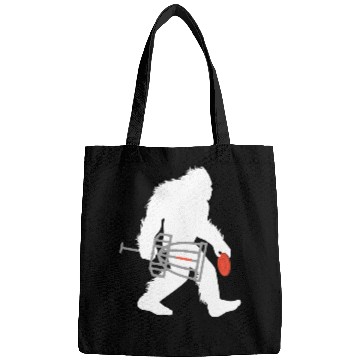 Discover Bigfoot Disc Golf Cryptid Sasquatch Disc Golfer Bags