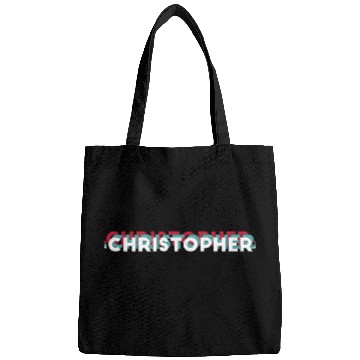 Discover Christopher Name, Funny Name Christopher 80s theme Bags