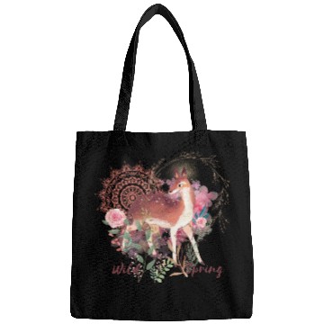 Discover Sweet Deer In Wild Spring - 5 Bags