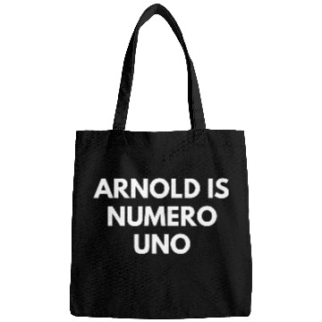 Discover Arnold Is Numero Uno Gym Bags