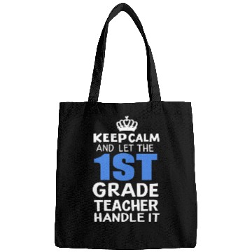 Discover Keep Calm 1st Grade Teacher Teacher's Day Gift Bags