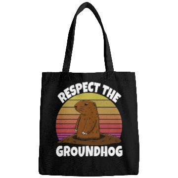 Discover Respect The Groundhog Bags
