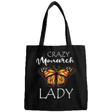 Discover Crazy Monarch Butterfly Lady Butterflie Lover Cute Bags