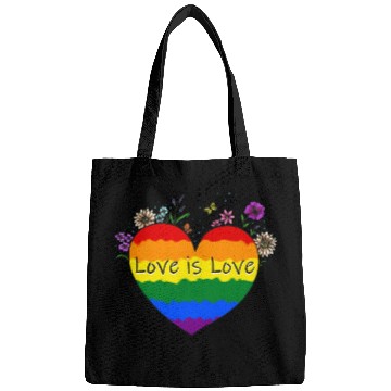 Discover Love is Love Bags