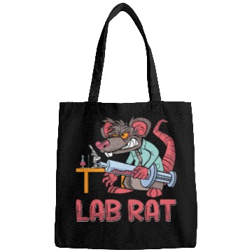 Discover Lab Tech Lab Rat Laboratory Chemist Technician Bags