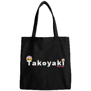 Discover Kawaii Takoyaki Cute Japanese Food Vintage Design Bags