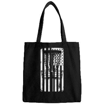 Discover Patriotic Disc Golf American Flag Distressed Bags