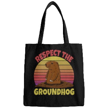Discover Respect The Groundhog Bags