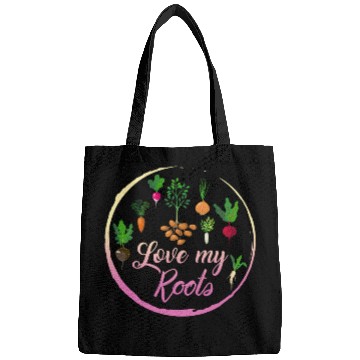 Discover Roots Vegetable Bags, Love My Roots Bags,
