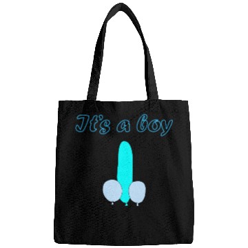 Discover it's a boy, new baby Bags