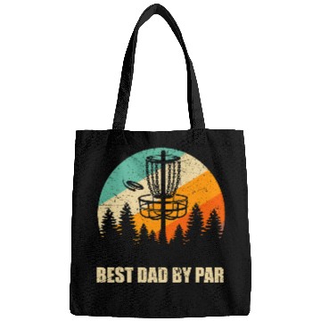 Discover Retro Disc Golf Best Dad Bags Sunset Vintage