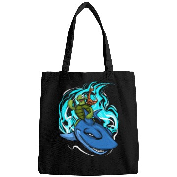 Discover Shark Swims With Turtle And Crab Bags