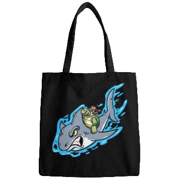 Discover Shark Swims With Turtle And Crab Bags
