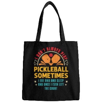 Discover Pickleball Lovers Funny Pickleball Bags