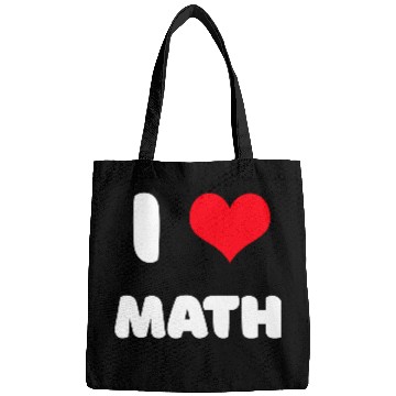 Discover I love math Bags