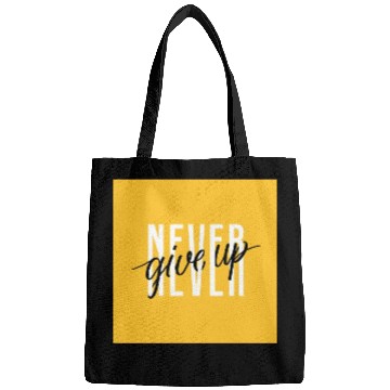 Discover Never Give Up - Motivation Bags Bags