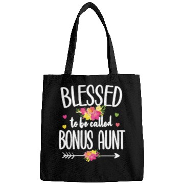 Discover Blessed Bonus Aunt Proud Step Auntie Gifts Bags