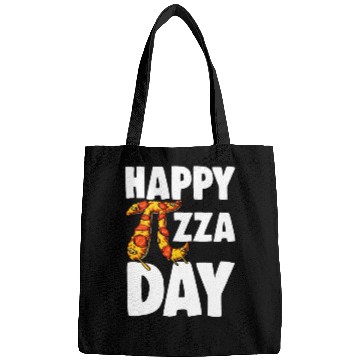 Discover pizza day white Bags