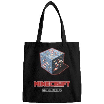 Discover Cube red ore dark - Community Bags