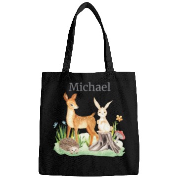 Discover Forest Animal Forest Animal Deer Rabbit Hedgehog Bags