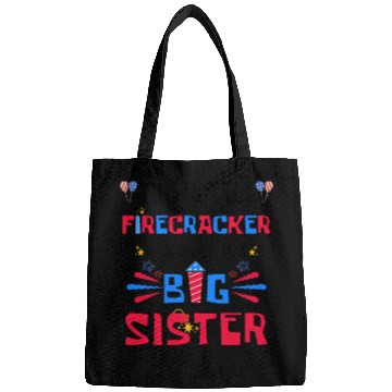 Discover This Little Firecracker is going to be Big Sister Bags