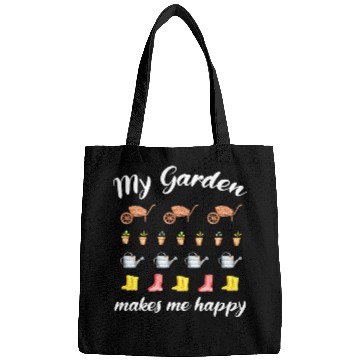 Discover Garden Quote Hobby Gardener Gift Idea Bags