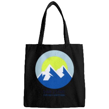 Discover Support Ukraine! Loud Local Blue & Yellow Logo Bags