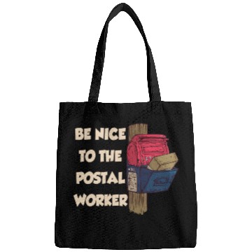 Discover Be Nice To The Postal Worker Mailman Postman Mail Bags
