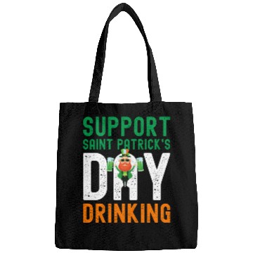 Discover Support Saint Patrick's Day Drinking Bags
