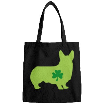 Discover Corgi St. Patrick's Day Bags