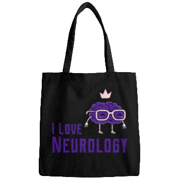 Discover I love neurology-Unique neurology designs Bags