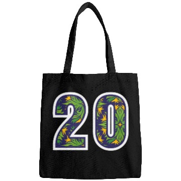 Discover 20 Number Green Bags