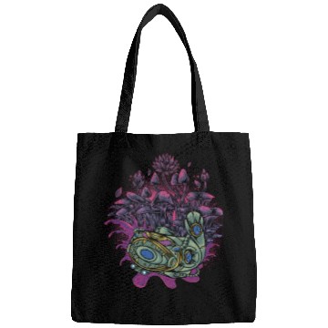 Discover Fish Cyborg Dark Art Bags