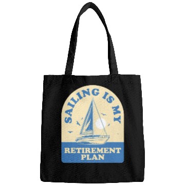 Discover Sail Retirement Funny Sailing Gift Bags
