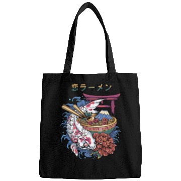 Discover koi fish ramen Bags