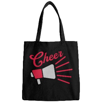 Discover Cheer megaphone speak symbol Bags