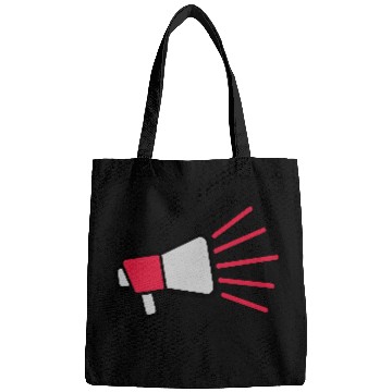 Discover Loud speech icon megaphone Bags