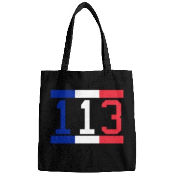 Discover France Flag Number 113 Bags