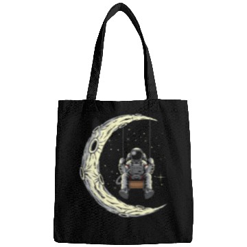 Discover Astronaut Swing Stars Moon Space Lover Bags
