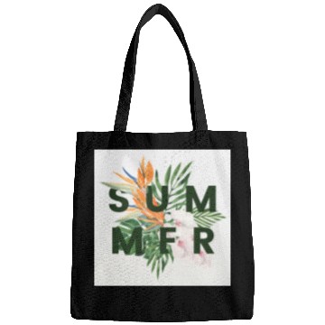 Discover Green Illustration Summer Bags