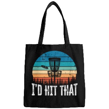 Discover I'd Hit that Funny Disc Golf Sunset Gift Bags