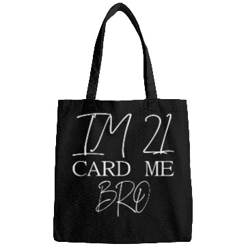 Discover 21 Year Old Card Me Bro 21st Birthday Gift Him Men Bags